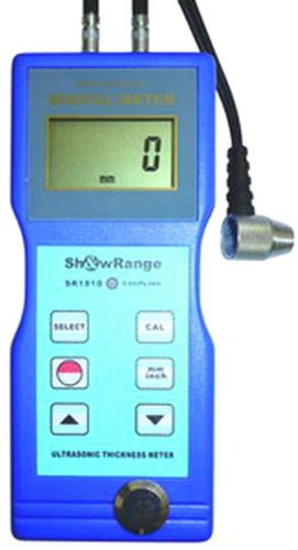 Sr1810 ultrasonic thickness meter gauge 1.5-200mm 0.06-8inch thickness tester for sale