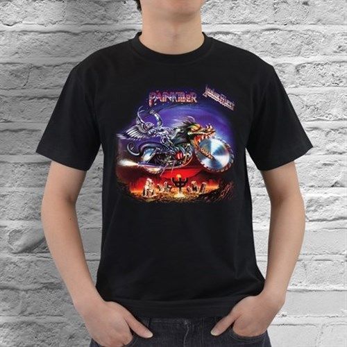 New Judas Priest PK Mens Black T-Shirt Size S, M, L, XL, XXL, XXXL