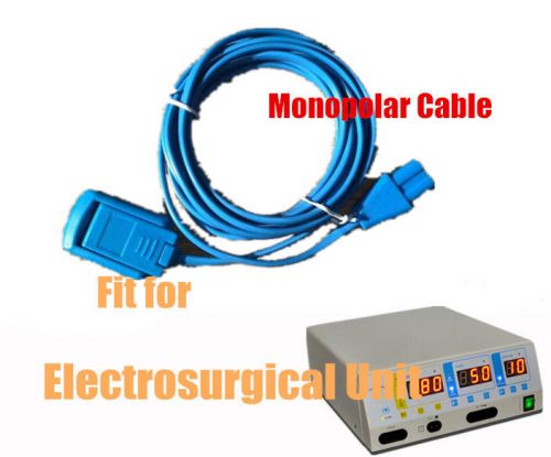 2015 Brand New Monopolar Cable for Negative Plate Fit for Electrosurgical Unit