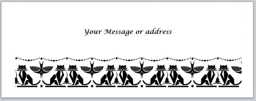 30 Personalized Return Address Labels Cats Buy 3 get 1 free (ct225)