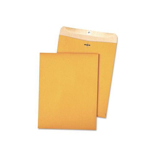 Quality Park Products 100% Recycled Kraft Clasp Envelope, 9 X 12, 100/Box