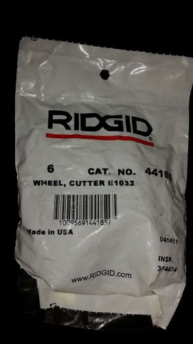 Ridgid 44185 Pipe Cutter Replacement Wheel New/ bag of 6 E1032