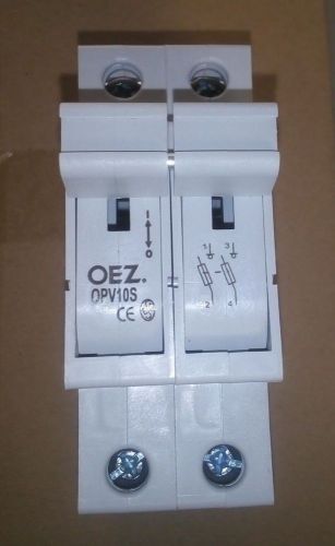 OEZ FUSE DISCONNECTORS OPV10S-2, 32A FOR CYLINDRICAL FUSE-LINKS SIZE 10x38