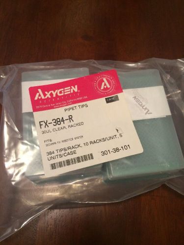 Axygen FX-384-R 30ul Pipette Tips, 384 Per Rack, Two Racks