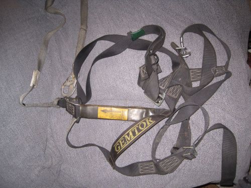 Gemtor full body harness 922 spl-2 / energy absorbing lanyard universal size for sale