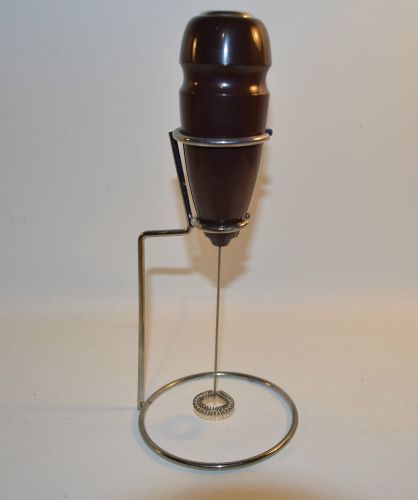Vintage Electric Cocktail Mixer Shaker Battery Operated Plastic and Stainless