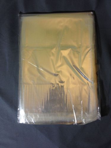 100 9X12 Clear Opp Cello Bag 1.5 Mil Resealable Shirt Book Merchandise Protect