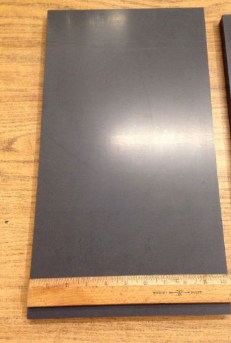 2 pc PVC Sheet Grey  BOLTARON 10&#034; X 17-1/2&#034; - 10&#034; X 18-1/2&#034;