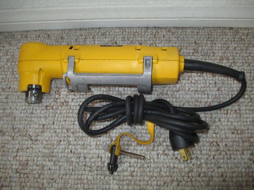Dewalt dw160v 3/8&#034; vsr reversible right angle drill driver tool for sale