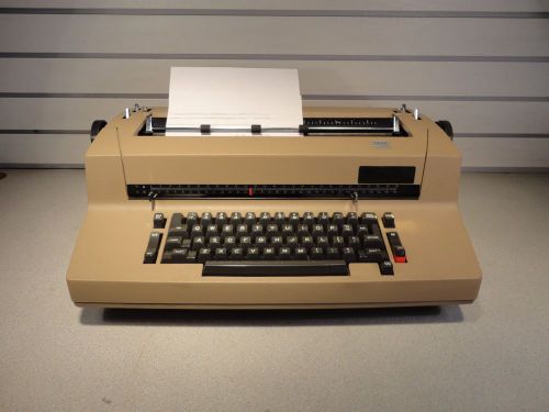 IBM SELECTRIC II CORRECTING TYPEWRITER BROWN FOR PARTS OR FIX