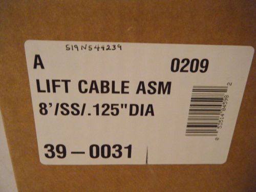 CABLE LIFTING ASM ZOELLER 39-0031 CABLE LIFTING Assembly