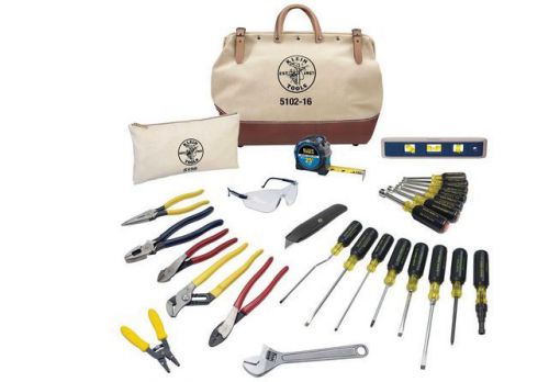 Klein Tools Electrician Tool Set (28-Piece) Pliers,Wrench,Wire Cutter,Nut Driver