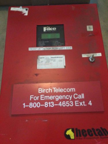 FIKE CHEETAH FIRE PROTECTION CONTROL PANEL