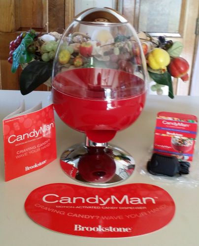 BROOKSTONE CANDYMAN MOTION ACTIVATED SNACK CANDY DISPENSER AC POWER ADAPTER MANU