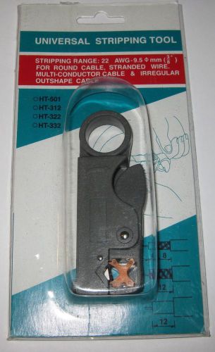 Coax Stripping Tool - 2 Blades - Pocket Size - RG-58 59 62 174 Compatible