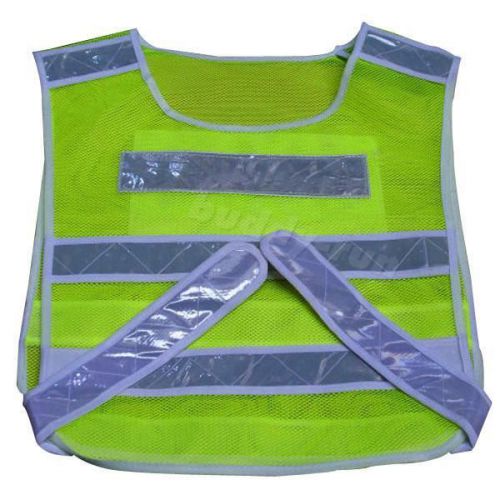Grass Transportation Grid Mesh Vest Reflective Vest Warning Safety Vest BDRA