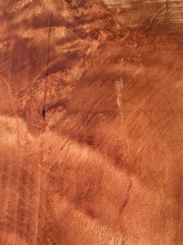 Lychee wood from hawaii live edge reclaimed slab 24&#034;x5-9x2 for fine woodworking for sale