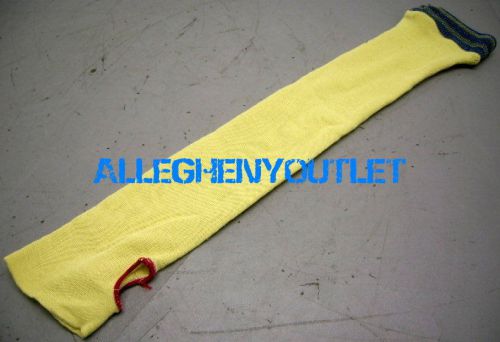 1 kevlar 2 ply cut flame fire resistant 24&#034; welders arm sleeve w thumb slot for sale