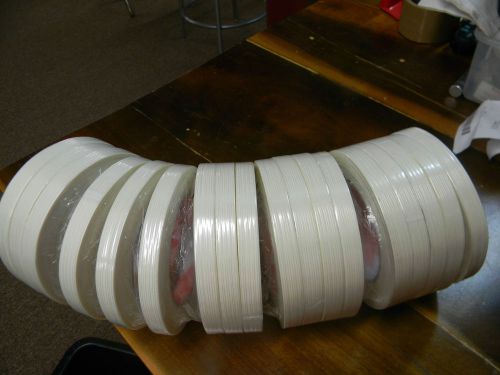 TESA Strapping Tape 1/2&#034;  (lot of 18 rolls)