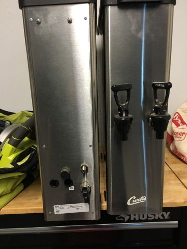 Curtis Gallon Iced Tea Dispenser beverage Dispenser steel brewer TCC2