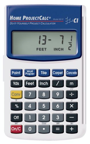 Calculated Industries Home Project Calculator 8510 Do-It-Yourself Material Calc