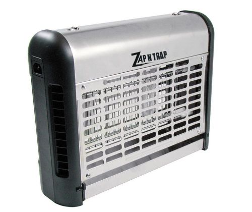 Zap n trap insect trap / bug zapper - stainless steel 26w for sale