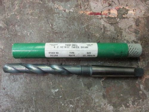 Precision twist drill co. 15 mm tapered shank 5ats for sale
