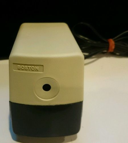 Vintage BOSTON Electric Pencil SHARPENER Model 19 Made by Hunt Corp USA