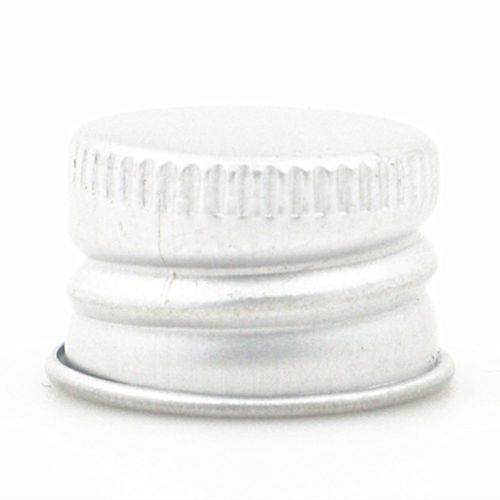 24-410  Silver Metal Non Dispensing aluminum  Cap with liner   400pcs
