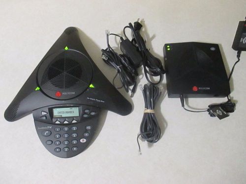 Polycom SoundStation 2W 1.9 GHz DECT 6.0 Conference Phone w/Base 2201-67800-160