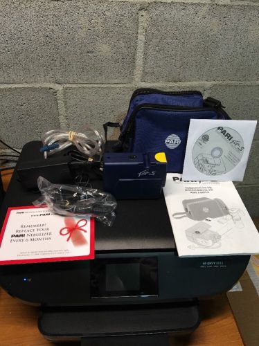 Pari Trek S Portable Aerosol System Nebulizer w/ 12v &amp; Car Adapter,Bag &amp; DVD