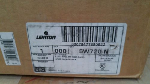 Leviton 5W720-N WALL MOUNT PANEL