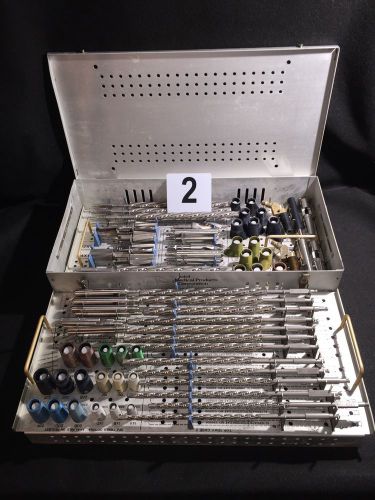 FEMORAL STEMS REAMERS &amp; TRIALS 22X17 24X19 INSTRUMENT SET ORTHOPEDIC SURGERY