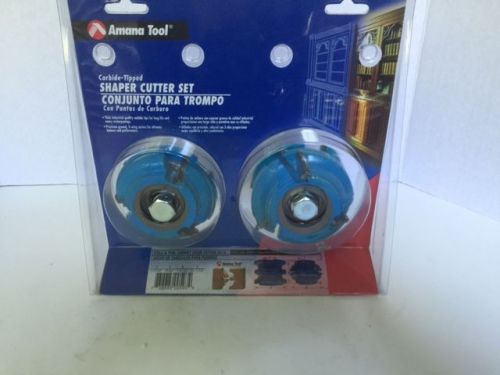 *NEW* Amana Tool SC593 For 1 3/4&#034; Stock / Shaper Cutter Set