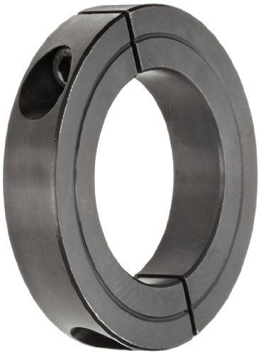 Climax Metal H2C-225 Recessed Screw Clamping Collar, Two Piece, Black Oxide
