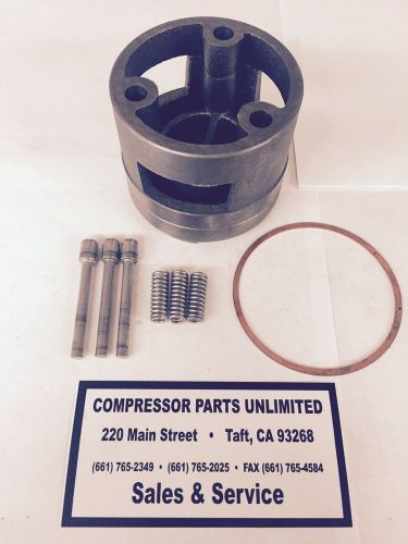 QUINCY, Q-370 AIR COMPRESSOR SUCTION VALVE W/ UNLOADER PINS AND SPRINGS #7749XU*