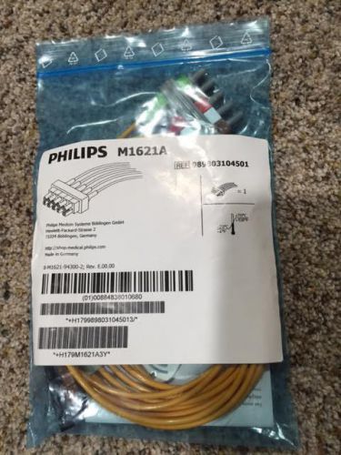 PHILIPS M1621A ECG Lead Wires - New In Bag
