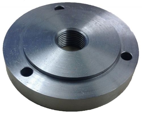 4 INCH 1&#034;-8 BACKPLATE FOR 3 JAW CHUCKS (3900-3210)