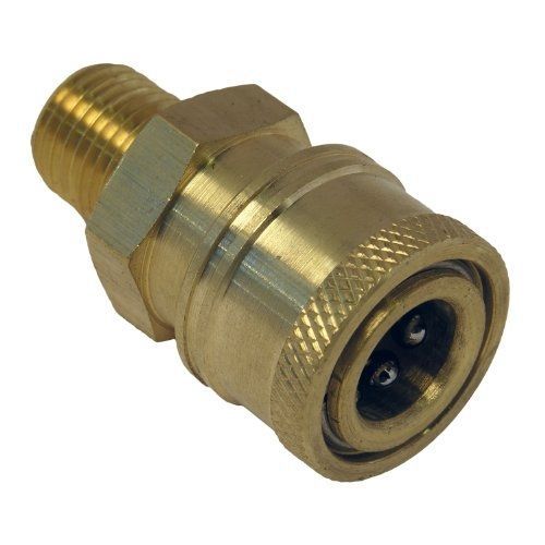 Lasco 60-1001 quick coupler for pressure washer, 1/4-inch male pipe thread for sale
