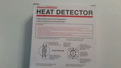 Chemtronics heat detector model 604