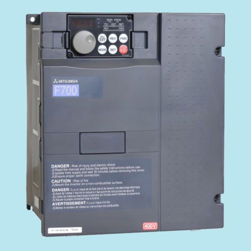 Mitsubishi f700 series 10 hp variable frequency drive vfd fr-f720-00340-na for sale