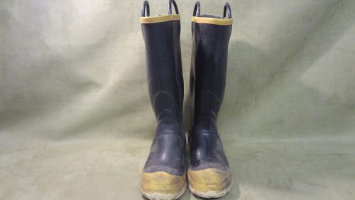 Used Ranger Firewalker Firefighter Boots Size Men&#039;s 9 Medium Rescue Turnout Gear