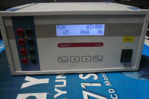 Consort EV265 Electrophoresis Power Supply 600 Volt, 500mA AS IS