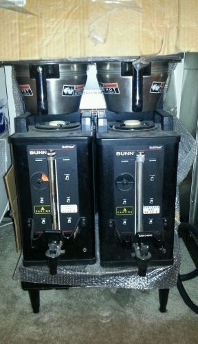 BUNN Dual SH Commercial Coffee Satellite Brewer with Steel Server USED