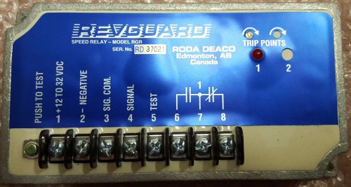 New chalwyn/roda deaco revguard rgr-1s speed relay for sale