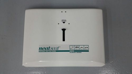 Toilet seat cover dispenser and refills Neatseat brand &#034;New&#034;