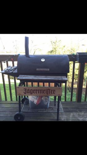 Jeagermeister Charcoal Smoker Grill