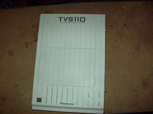 Panasonic Voice Processing System TVS110