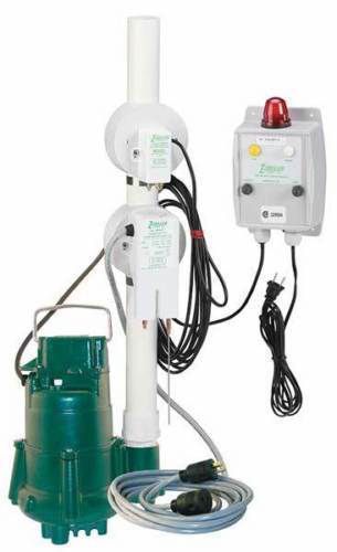 Zoeller 940-0013 elevated oil guard sump pump .5HP switch &amp; Panel N153