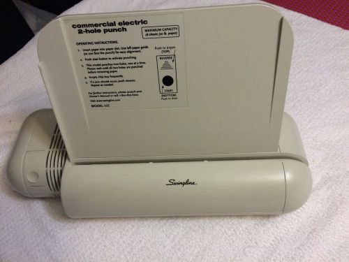 Swingline Commercial Electric 28 Sheet 2 Hole Paper Punch Model 532